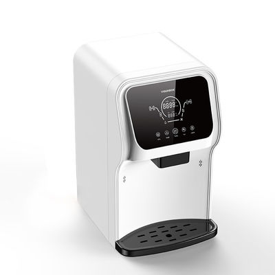 Χωρίς δεξαμενή 2200w οικιακός καθαριστής νερού με 7 επιλογές θερμοκρασίας και φυσίγγια φιλτραρίσματος PAC RO φυσίγγιο φίλτρου ρητίνης
